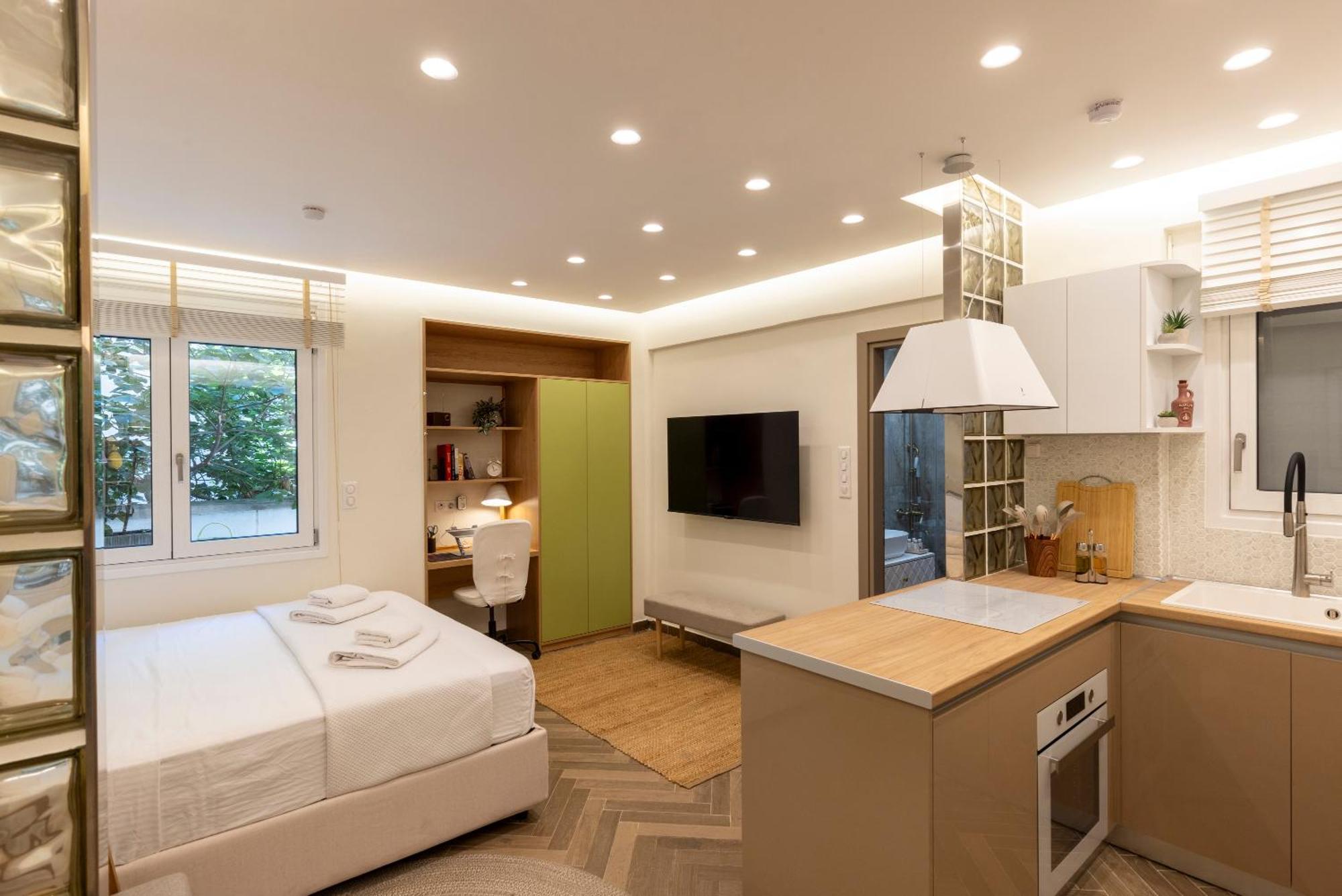 Studio Flat 21 At Evangelismos Metro Stn Athens Ngoại thất bức ảnh