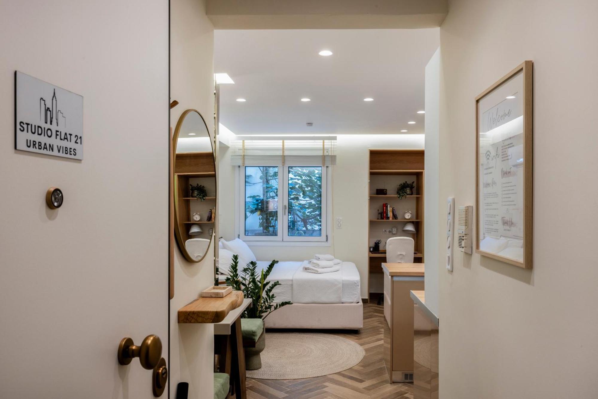 Studio Flat 21 At Evangelismos Metro Stn Athens Ngoại thất bức ảnh