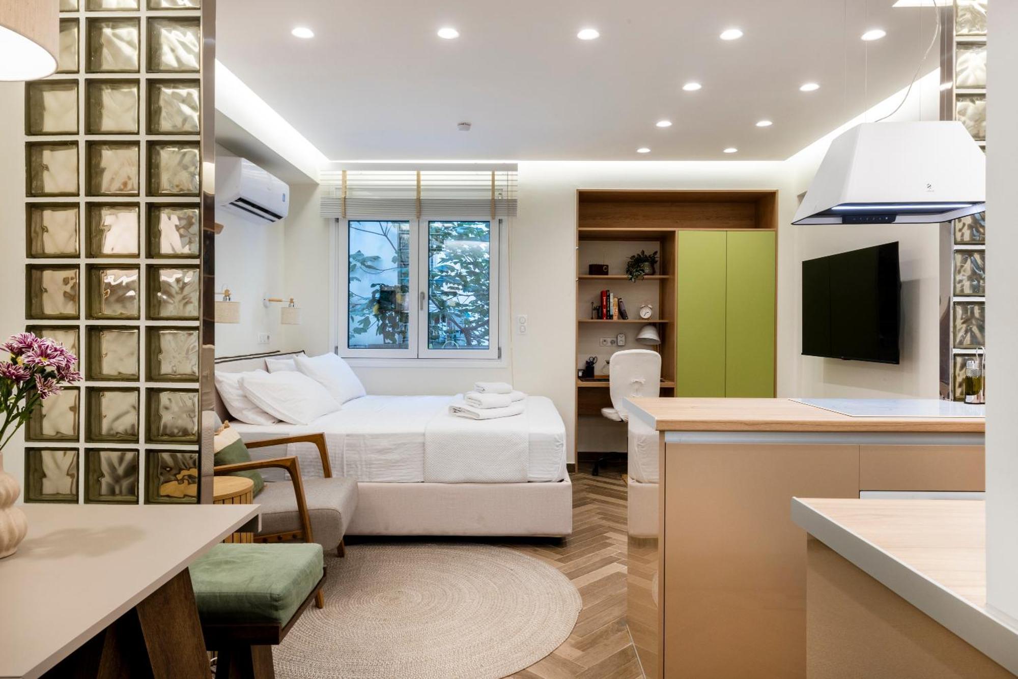 Studio Flat 21 At Evangelismos Metro Stn Athens Ngoại thất bức ảnh
